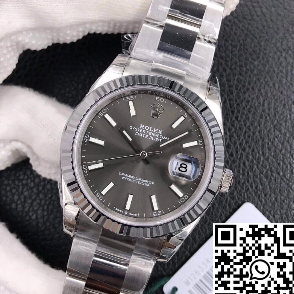 Dial VS Rolex Factory Grey M126334-0013 Datejust 0322